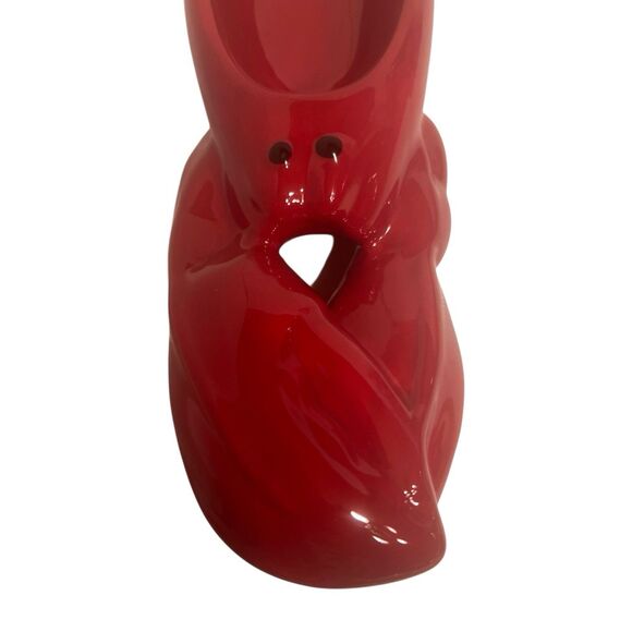 Vintage Boston Warehouse Lobster Tray 18" Red Coastal Ceramic Server Dish - Picture 9 of 9